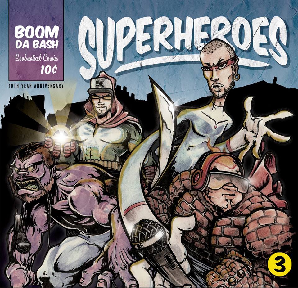 superheroes cover copy