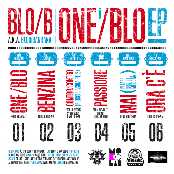 BLO B - ONE BLO EP back