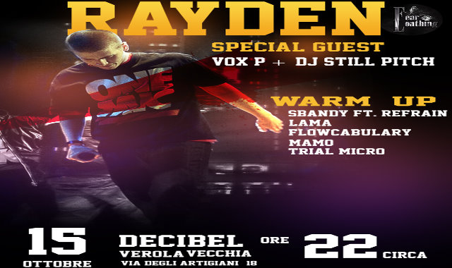 Rayden 1510  Decibel Verola Vecchia Brescia