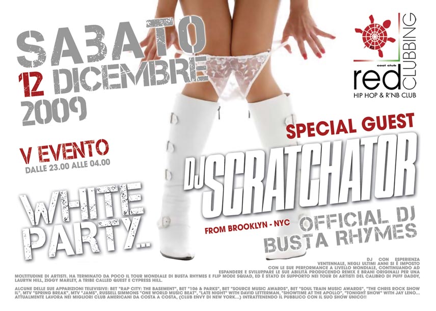 Dj Scratchator at RED CLUBBING