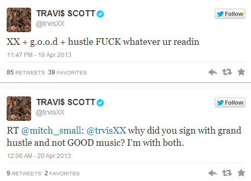 Travi Scott twitter