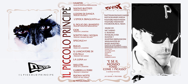 Caneda - Il Piccolo Principe Mixtape Back