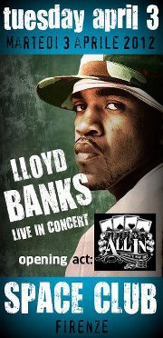 LLoyd Banks 03-04 Space Club Firenze