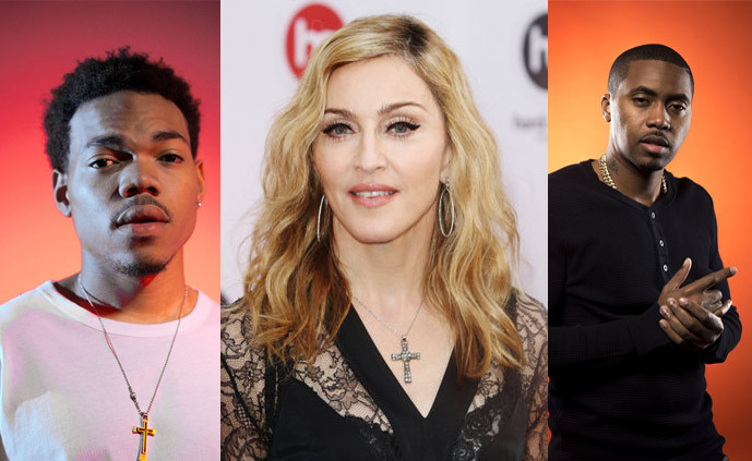 Madonna_Nas_Chance_The_Rapper