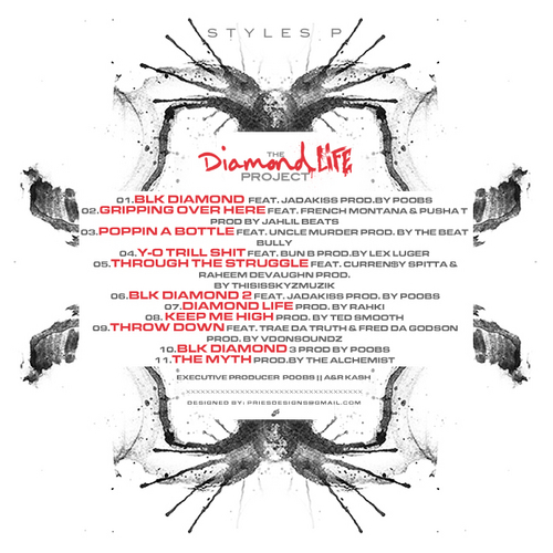 The Diamond Life Project-back