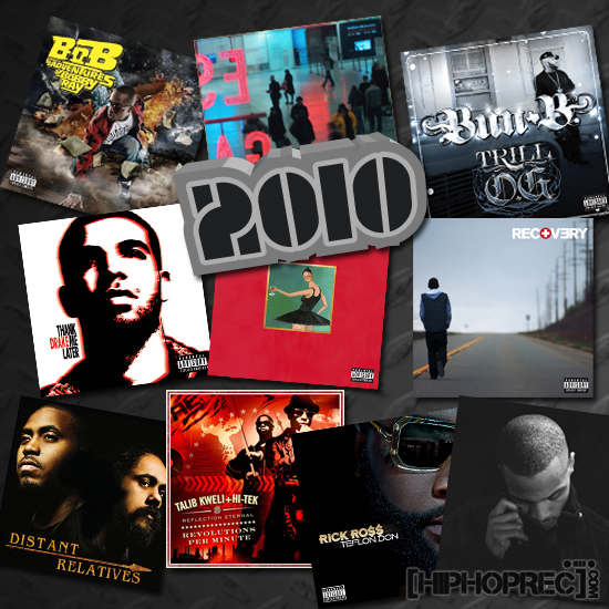 Rap Americano The Best Albums Of 2010 Hip Hop Rec